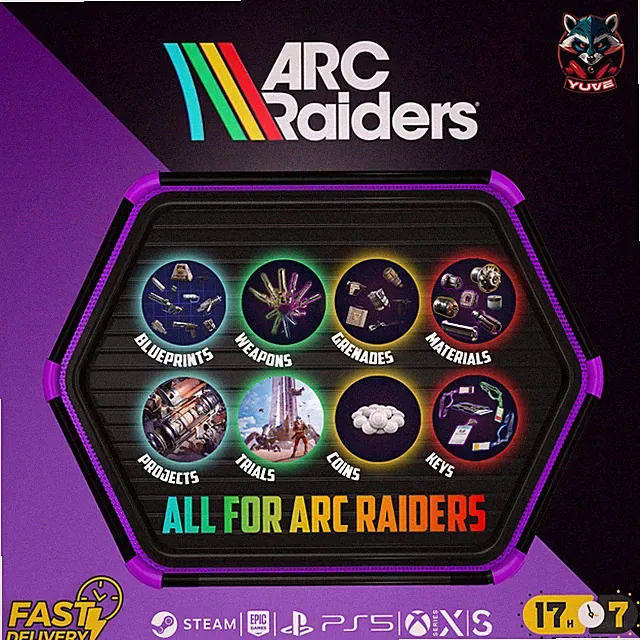 ⚠️ARC RAIDERS⚠️|Blueprint|Weapon|Keys|Rascal|Eligible Items|Canto