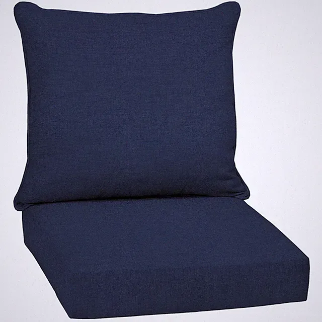 Arden Deep Seat Outdoor Chair Cushion Set, 24 in x 24 in, Weather-Proof, Rain-Pr