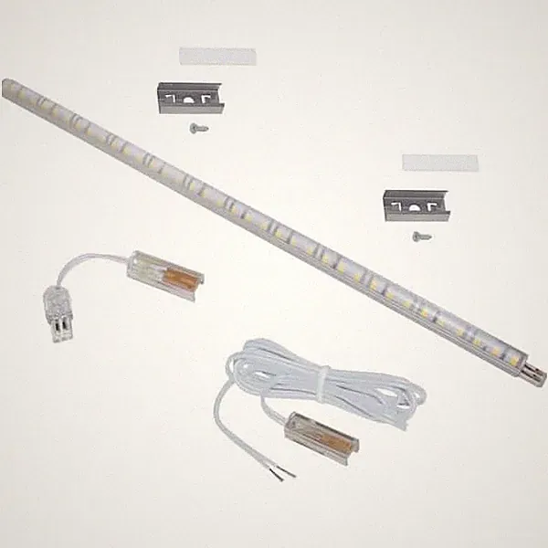 Armacost Lighting Rigid Strip 24V 12 in. Hardwired White Integrated LED Linkable