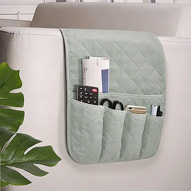 Armchair Caddy for Recliner, Couch Caddy Storage Organizer with 5 Pockets, No...