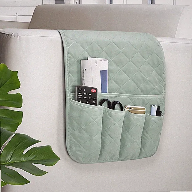 Armchair Caddy for Recliner, Couch Caddy Storage Organizer with 5 Pockets, No...