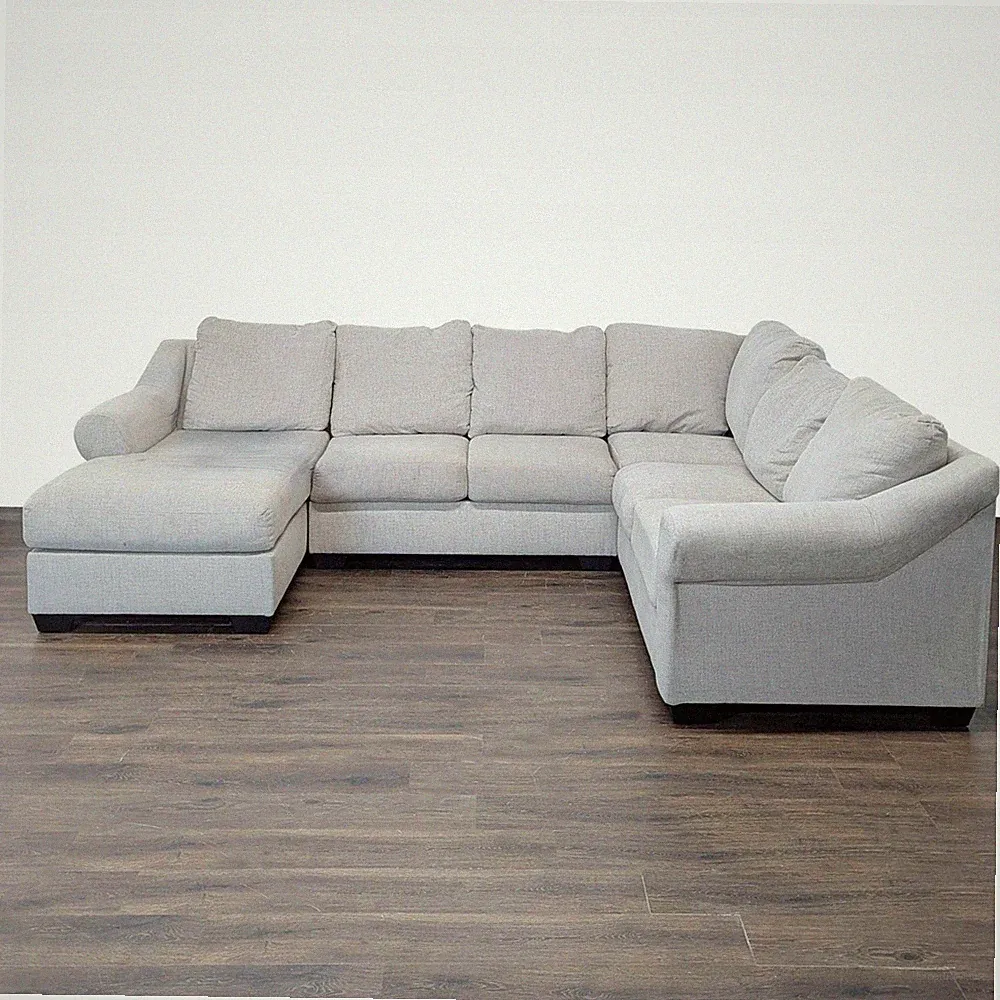 Ashley Furniture Carnaby Modern Fabric Sectional Sofa