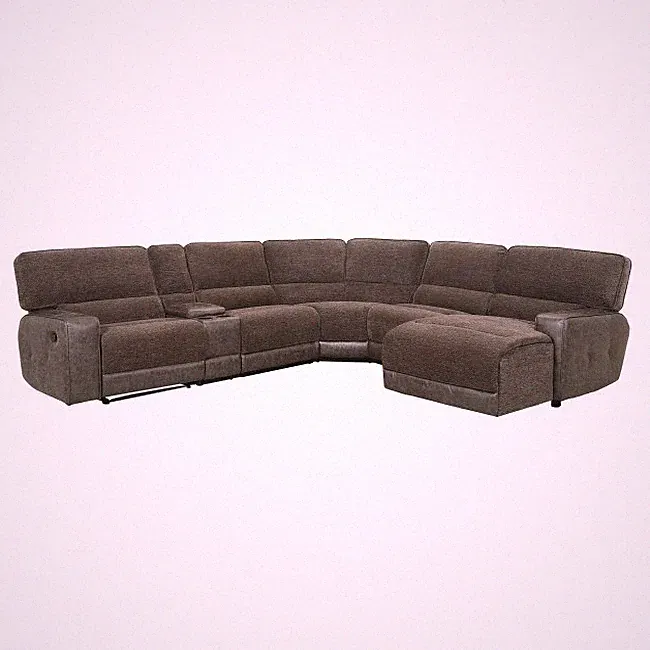 Ashley Furniture Dunbarton Cocoa Modular Reclining Sectional - Choose Size