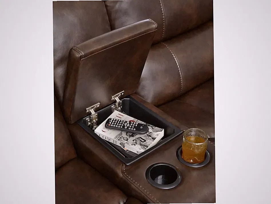 microsuede reclining sectional