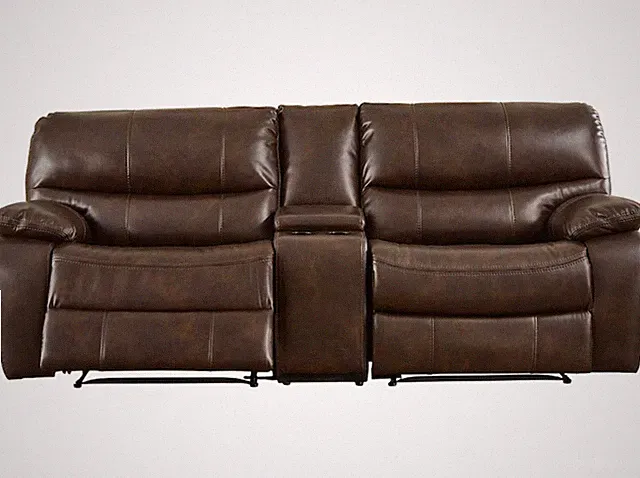 Ashley Mayall Mayall 3-Piece Power Reclining Sectional 66703S6 - Chocolate