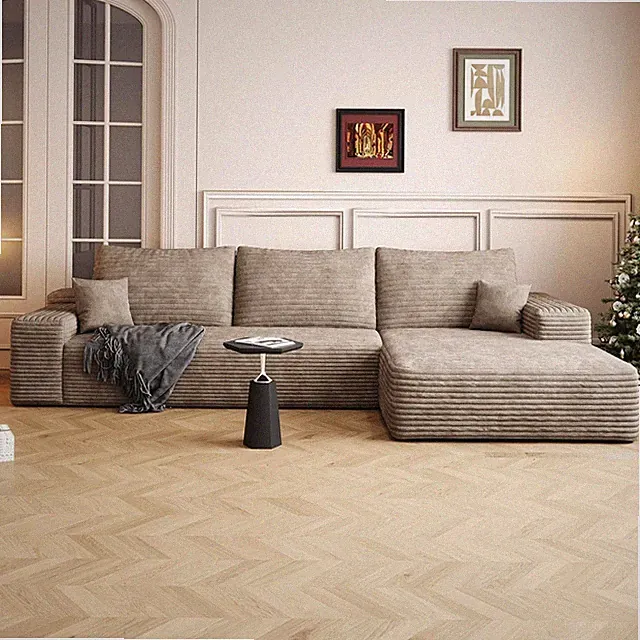 AUGOP 108" Sectional Couches for Living Room Modern Modular Sofa with L-Shape Co