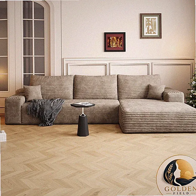 AUGOP 108" Sectional Couches Living Room Modern Modular Sofa L-Shape Couchs