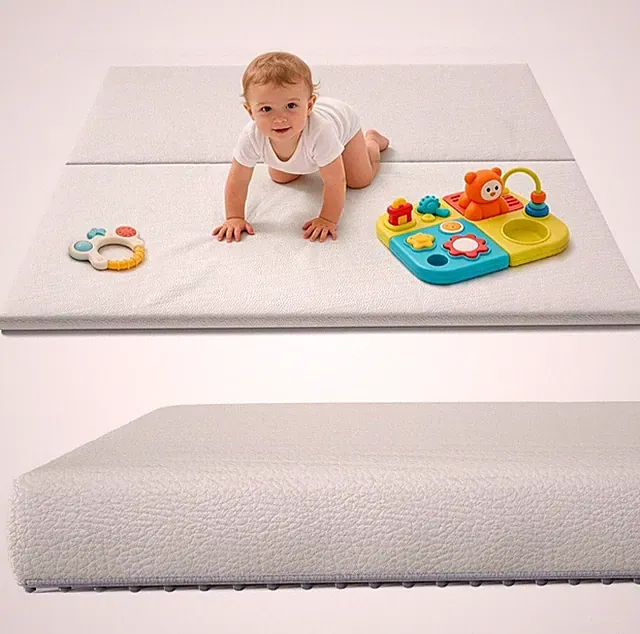 Baby Play Mat 59x59 inch, Extra Thick 1.3‘’ Waterproof Floor Mat for...