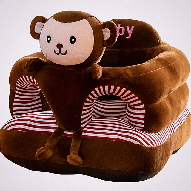 Baby Support Seat, Cute Baby Sofa Chair for Sitting Up, Comfy Plush Infant Se...
