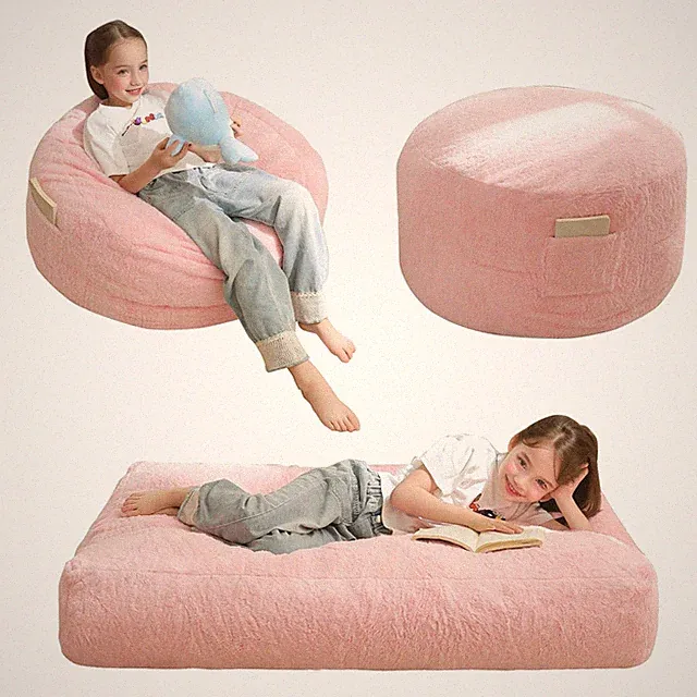 Bean Bag Chair Bed for , Convertible Bean Bag Folds from Lazy Chair to Floor...