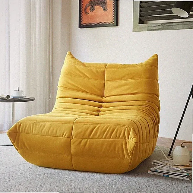 Bean Bag Chair - Corner Sofa, Fireside Chair Bean Bag Sofa Large Bean Bag Cha...