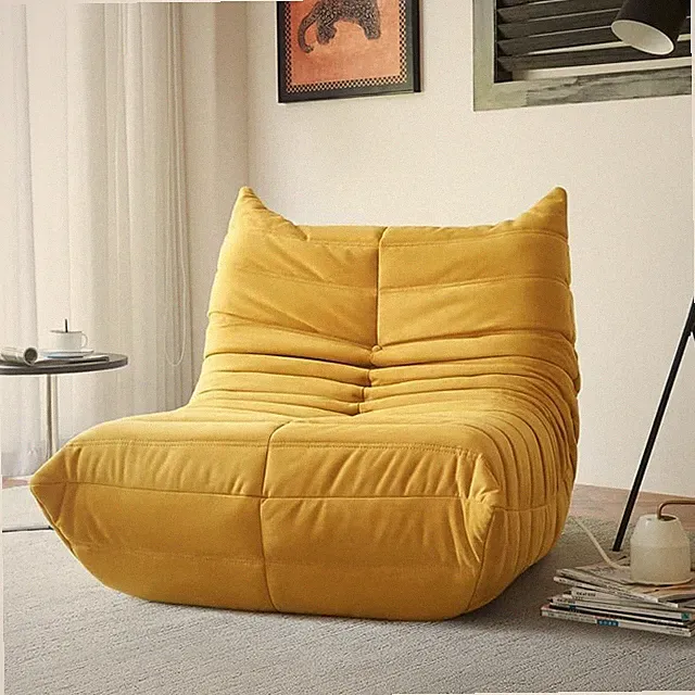 Bean Bag Chair - Corner Sofa, Fireside Chair Bean Bag Sofa Large Bean Bag Chair