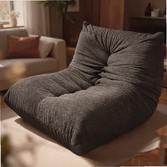 Bean Bag Chair, Large Reading Chair for Adults Ultra-Comfy, Corner Sofa 40D F...