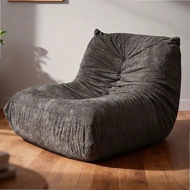 Bean Bag Chair, Large Reading Chair for Adults Ultra-Comfy, Corner Sofa 40D Foam