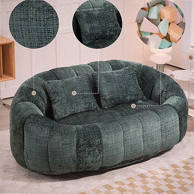 Bean Bag sofa Lazy Sofa Durable Comfort Lounger High Back Bean Bag Chair Couch