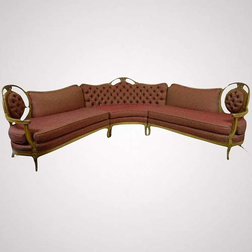 Beautiful Large Antique French Sectional