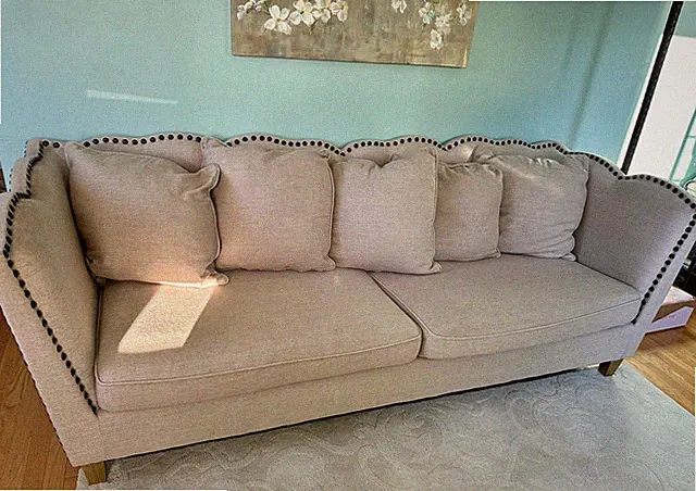 Beautiful Linen Sofa