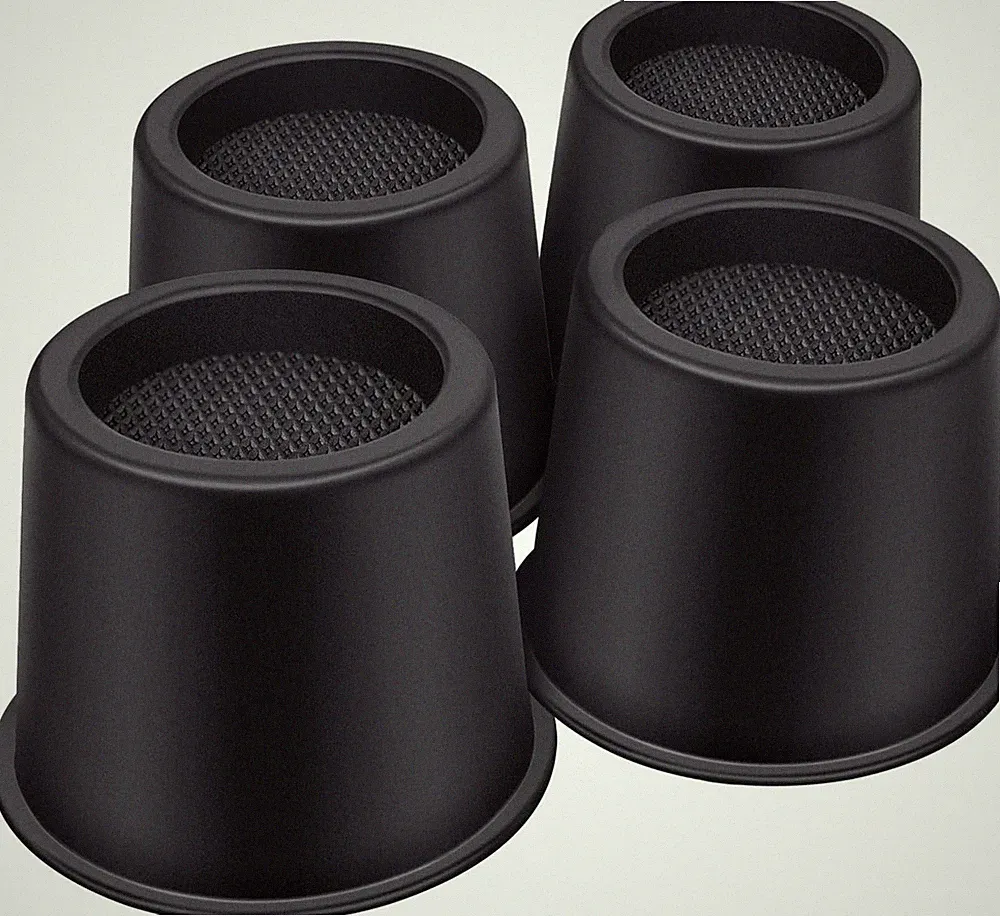 Bed Risers 4 Inch Heavy Duty, round Furniture Risers for Bed Desk Table Sofa Cou