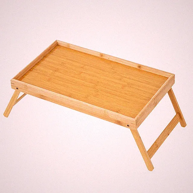 Bed Tray Table Folding Legs Portable Breakfast Tray for Sofa Eating, Drawing, Pl
