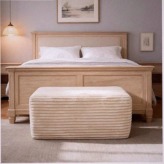 Beige LShaped Modular Sectional Sofa with Ottoman Comfort Ottoman only🥰