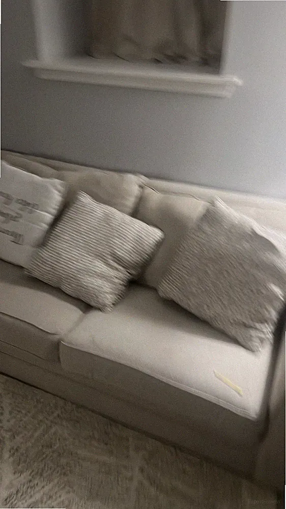 Beige Polyester Rolled Arm Sectional Sofa w/ Cushions 70x35x35 Solid