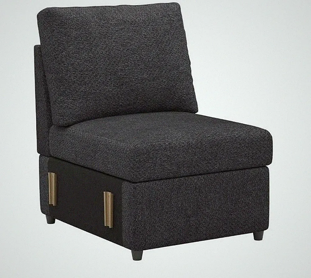 Belffin Middle Module Seat Armless Chair For Modular Sectional Sofa Couch Single