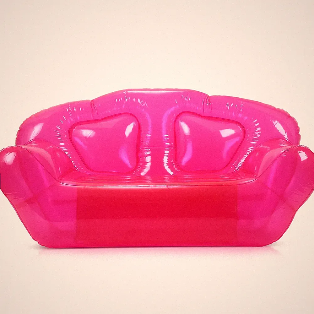 Best Kigley Inflatable Chair Blow Up Couches Transparent Sofa Seat Yard Patio