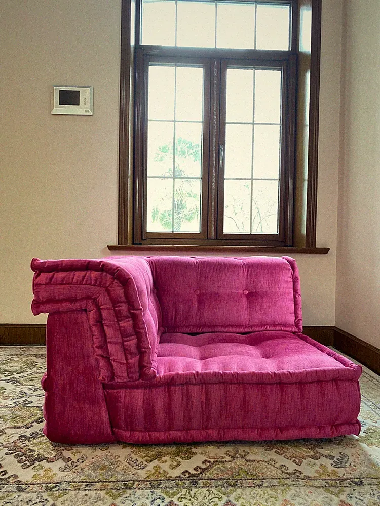Bohemian Boho Moroccan Modular Sectional Floor Sofa customizable - Small corner