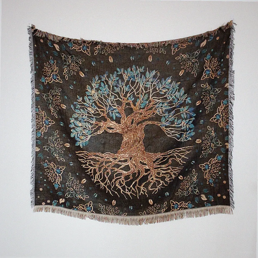 Bohemian Sofa Blanket Table Cover Bed Throw blanket 130cmx160cm