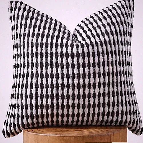 Boho Chenille Pillow Cover Decorative Tufted Pillowcase for Couch Bed Sofa