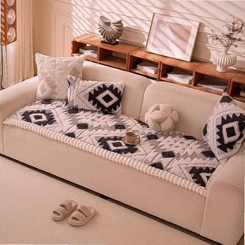Boho Couch Covers for Pets Washable Sofa Covers for Dogs Cats Sofa SlipCover...