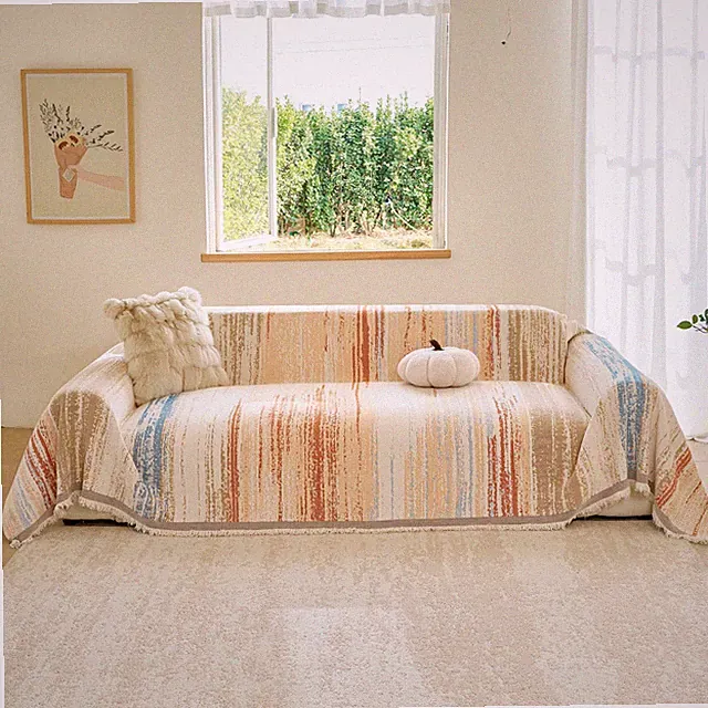 Boho Couch Covers Sofa Covers for 3 Cushion Washable, Loveseat Slipcovers for...