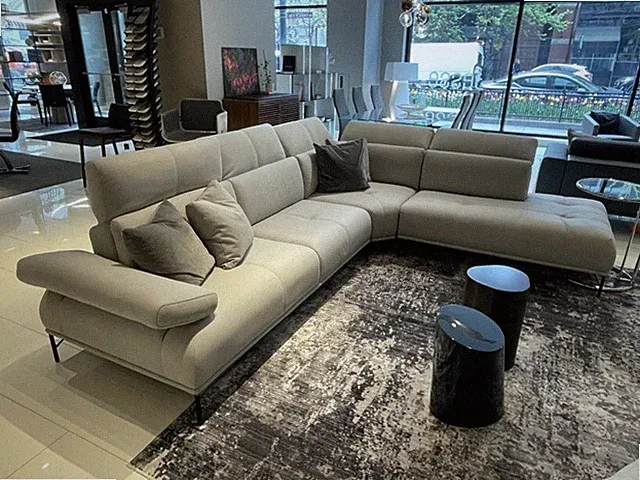 Bolton Sectional sofa with movable headrest (Org.$13,741.00)
