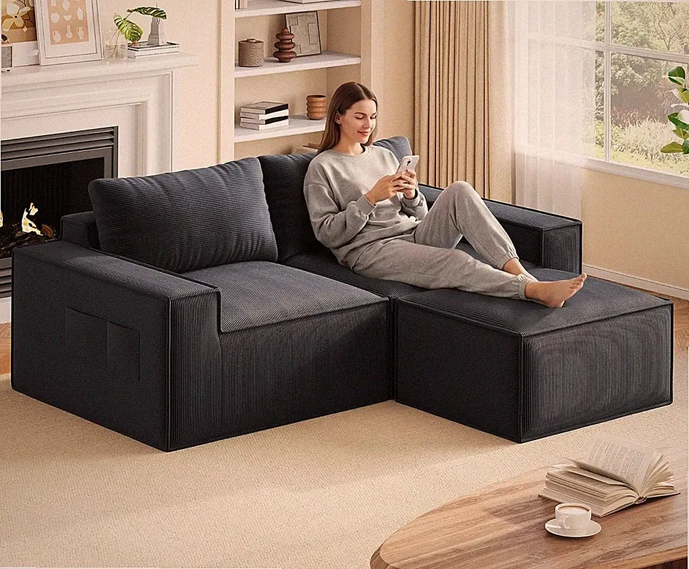 Black Loveseat