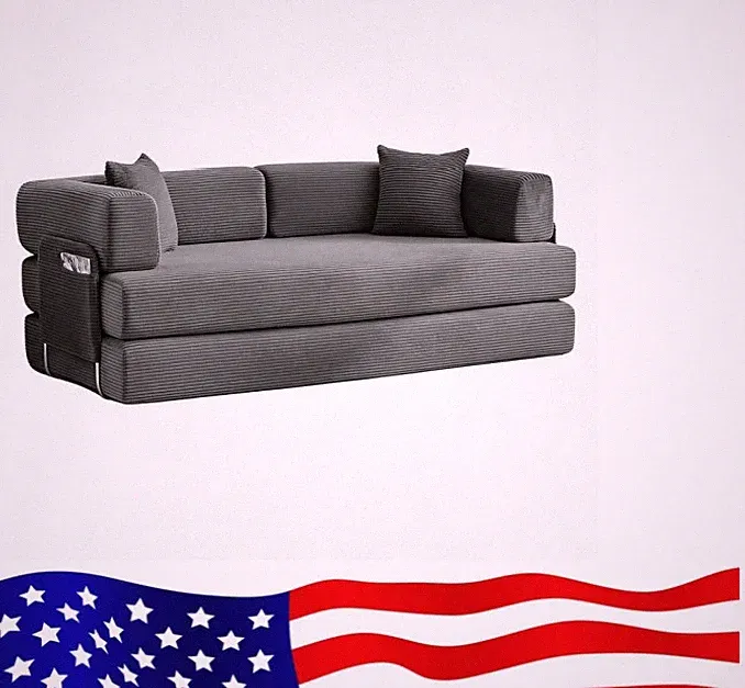 🔥 Boneless Couch, Couches for Living Room, Modular Sectional Sofa, Convertible