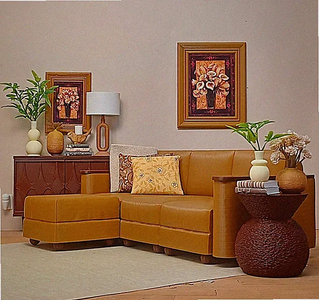 BROWN chair LOVESEAT sofa LIVING ROOM lounge DOLL FURNITURE 1/6 scale for BARBIE