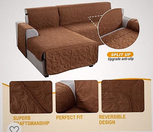 Brown Sectional Cover