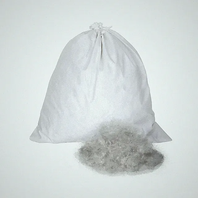 Bulk 10/90 Goose Down Feather Blend - Gray - Premium Quality Fill for Pillows...