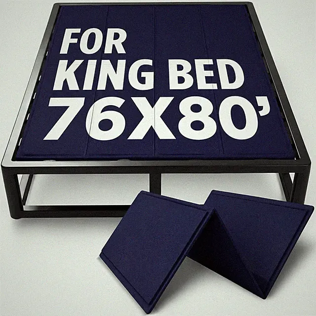Bunkie Board(76X80) Support Board for Under, Breathable, Non-Slip, Anti-Sag | Or