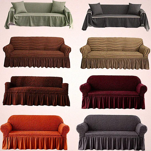 c Lattice Slipcover Sofa Couch Cover Cotton Linen 1 2 3 4 Seat Protector