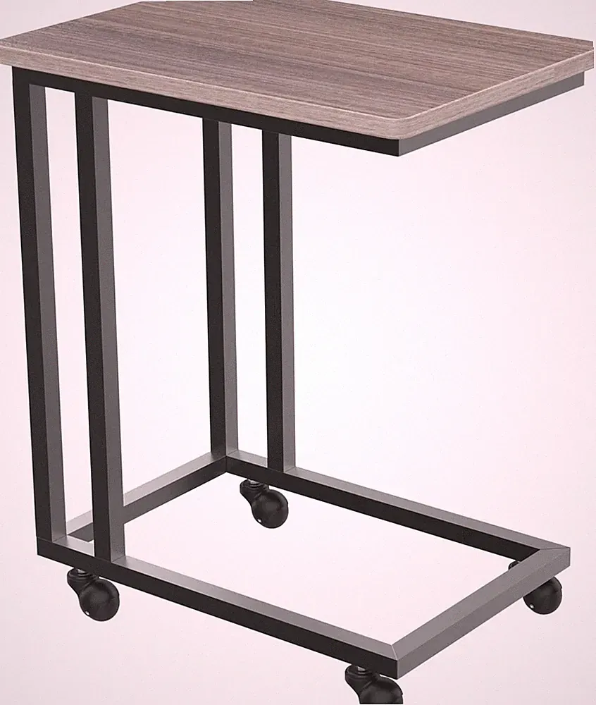 C Tables Counch That Slide Under Bed Side Table Tray Sofa Portable with Wheels