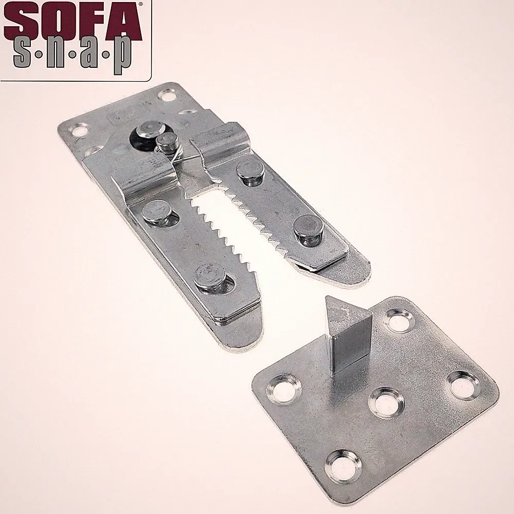 CASE PACK Sofa Snap Sectional Couch Connector (Flat HD Fixed Mount #345)