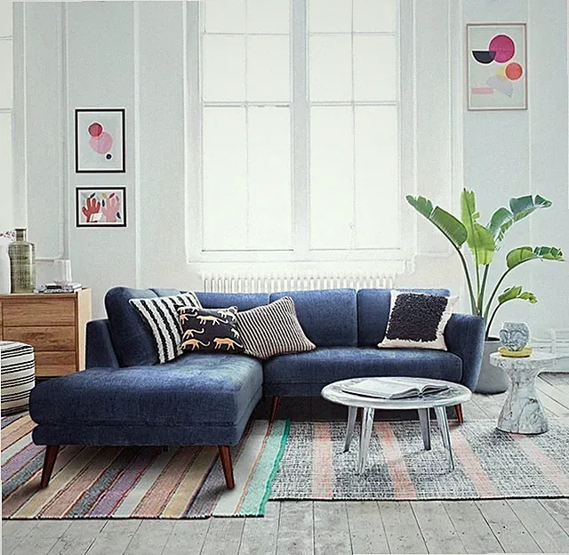 Casey Sectional LAF Contemporary Hand Crafted Living Room Furniture