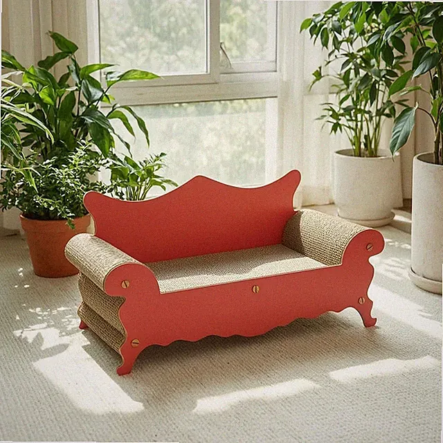 Cat Scratching Sofa Corrugated Cat Sofa Large for Living Room