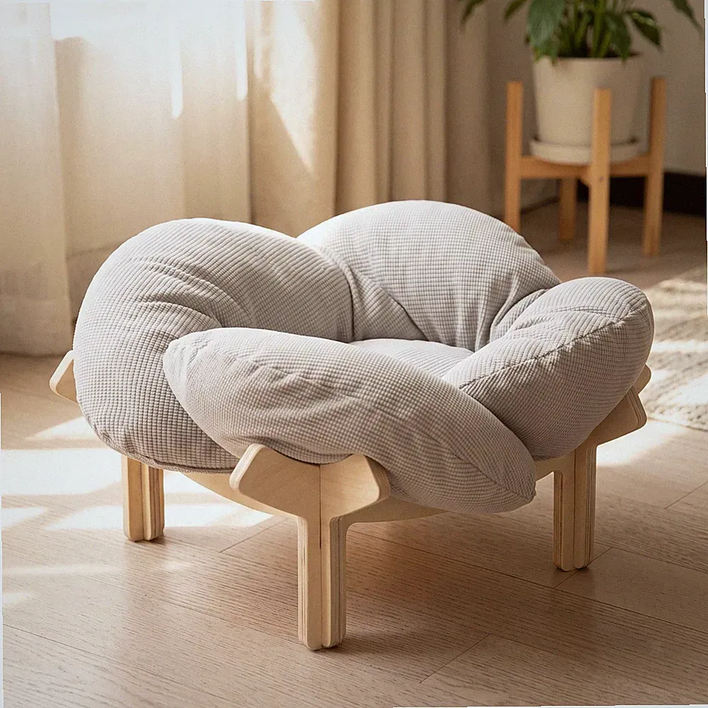 Cat Sofa with Pad Gentlecat Sofa Padded for Indoor, Living Room