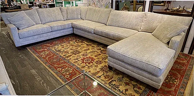 Century Sectional with Chaise, AS IS