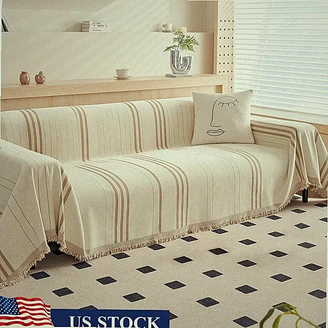 Chenille Couch Cover Slipcover Soft Durable Stain Resistant Pet Protector New