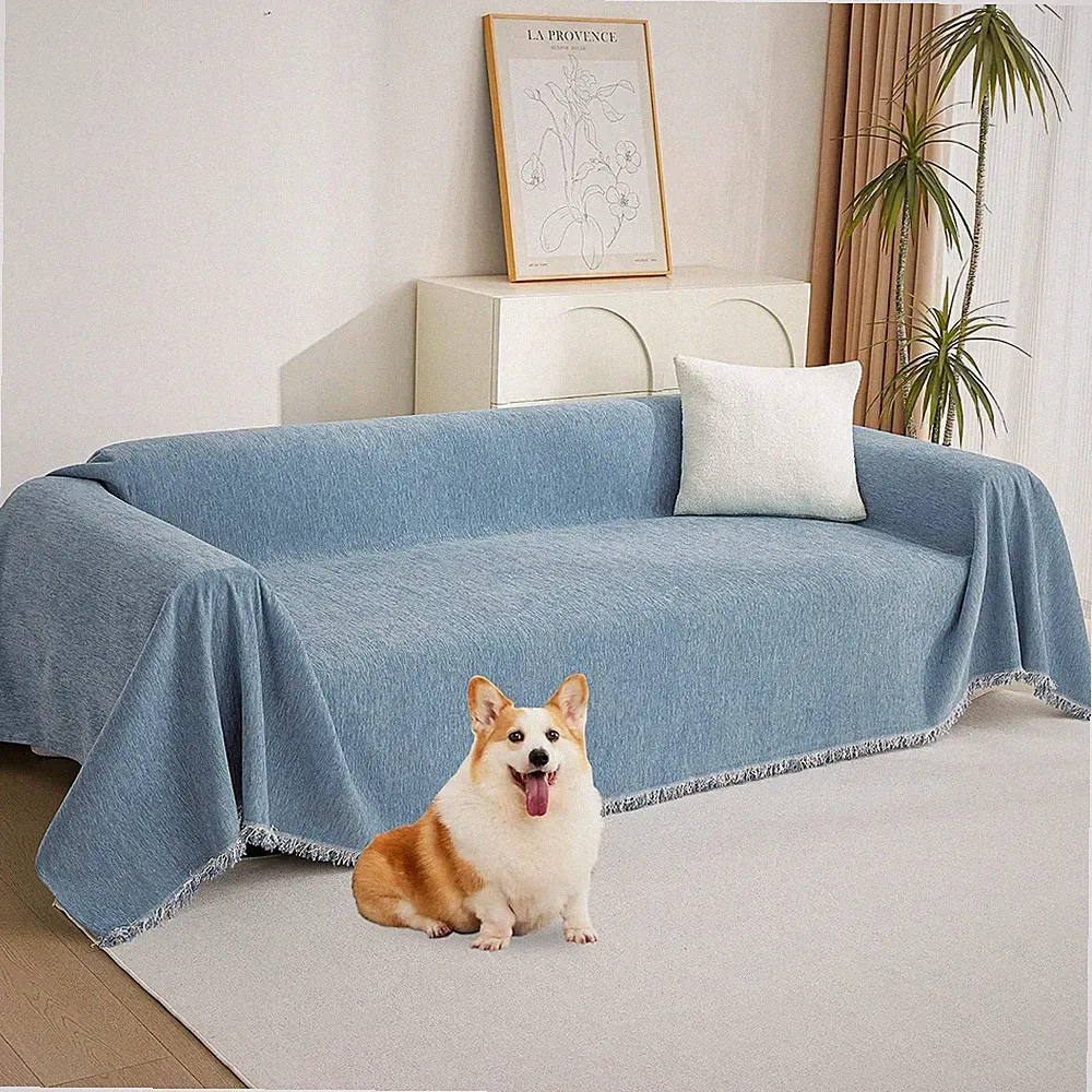 Chenille Sofa Cover Slipcover For 2 3 Cushion Sectional Couch Machine Washable
