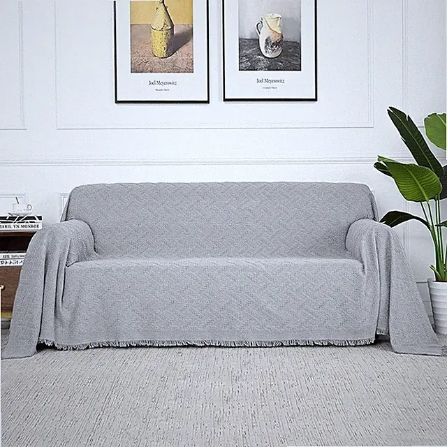 Chenille Sofa Cover Slipcovers Sectional Couch Protector Machine Washable New