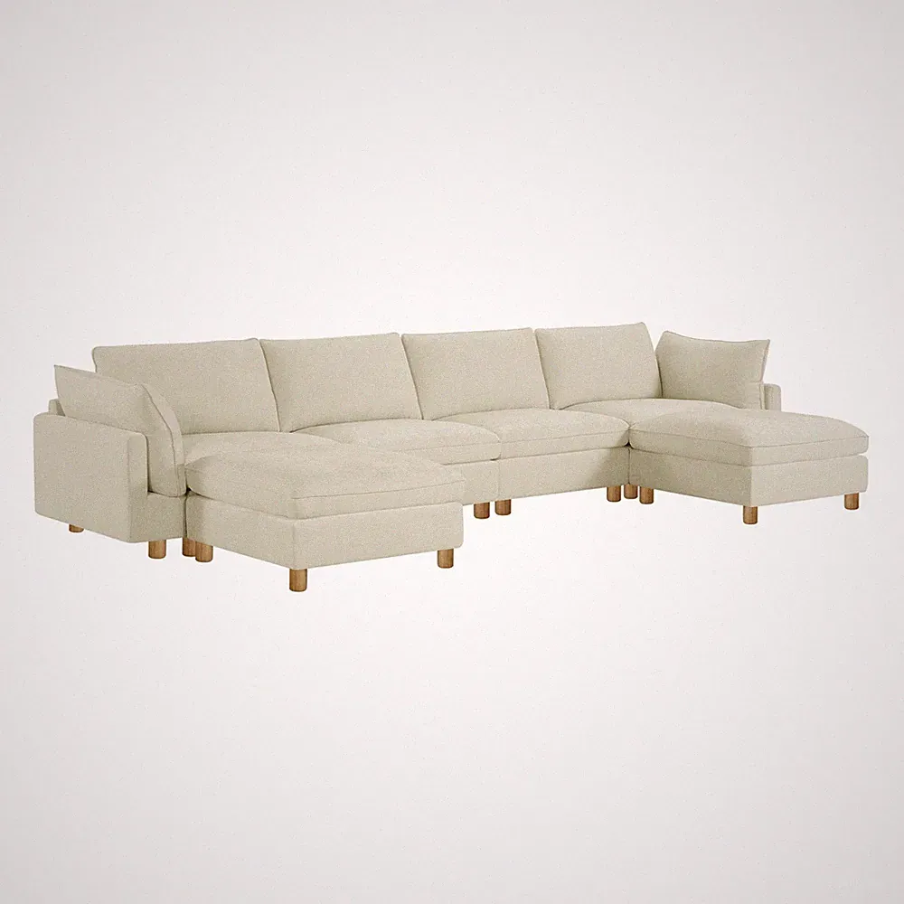 cloud sectional sofa down-filled